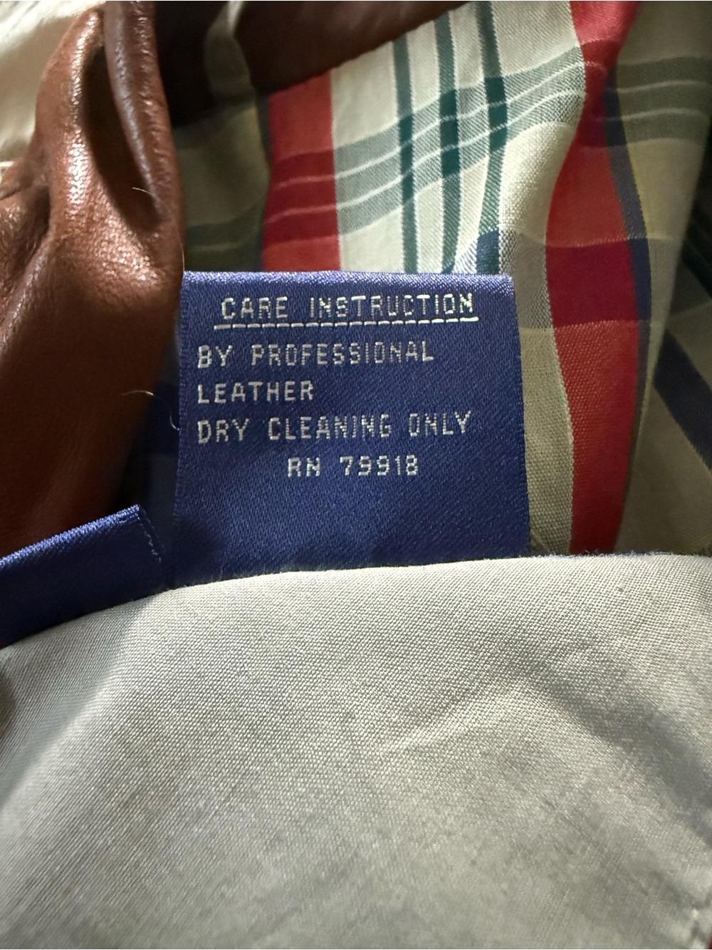 Gant Field Jacket with Brown Leather Collar - Picture 13 of 13
